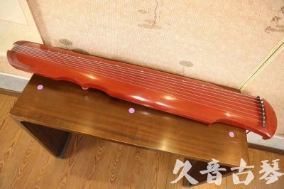 澳门半岛●久音古琴  ●典藏系列 20230817 [红洒金伏羲]
